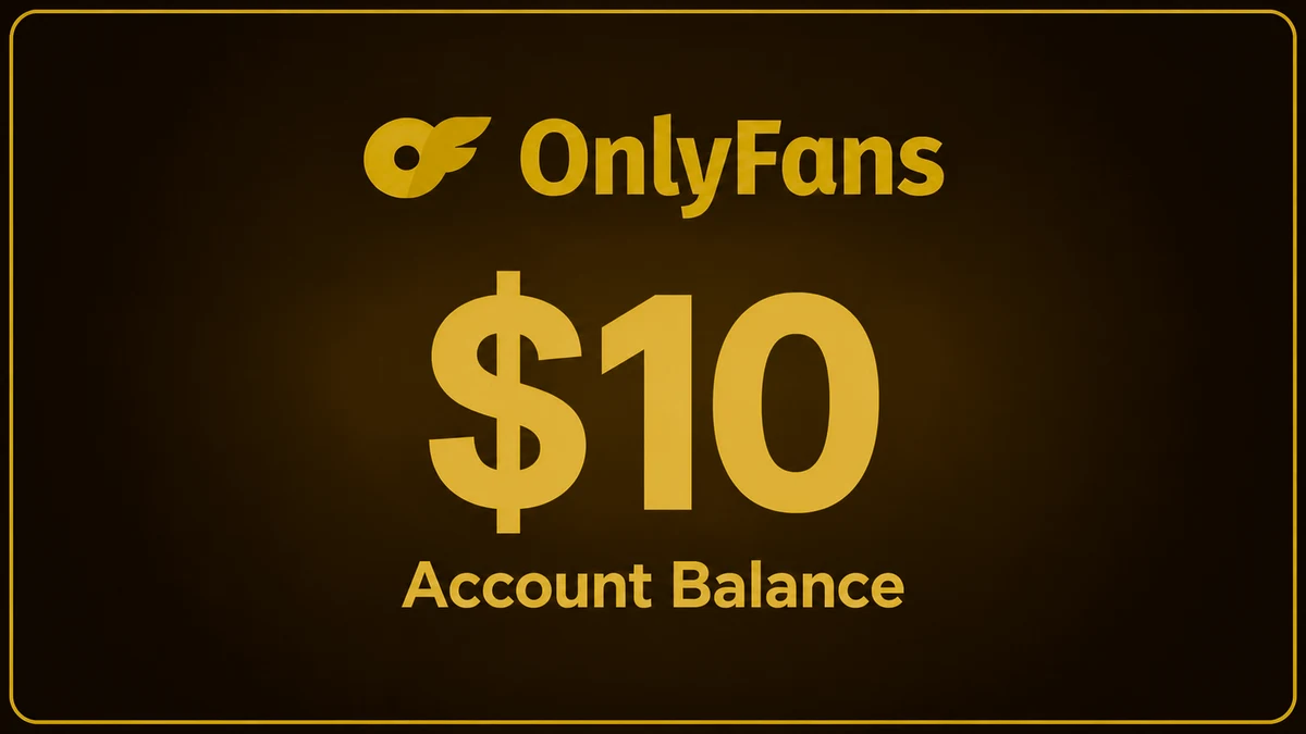 OnlyFans Balance $10