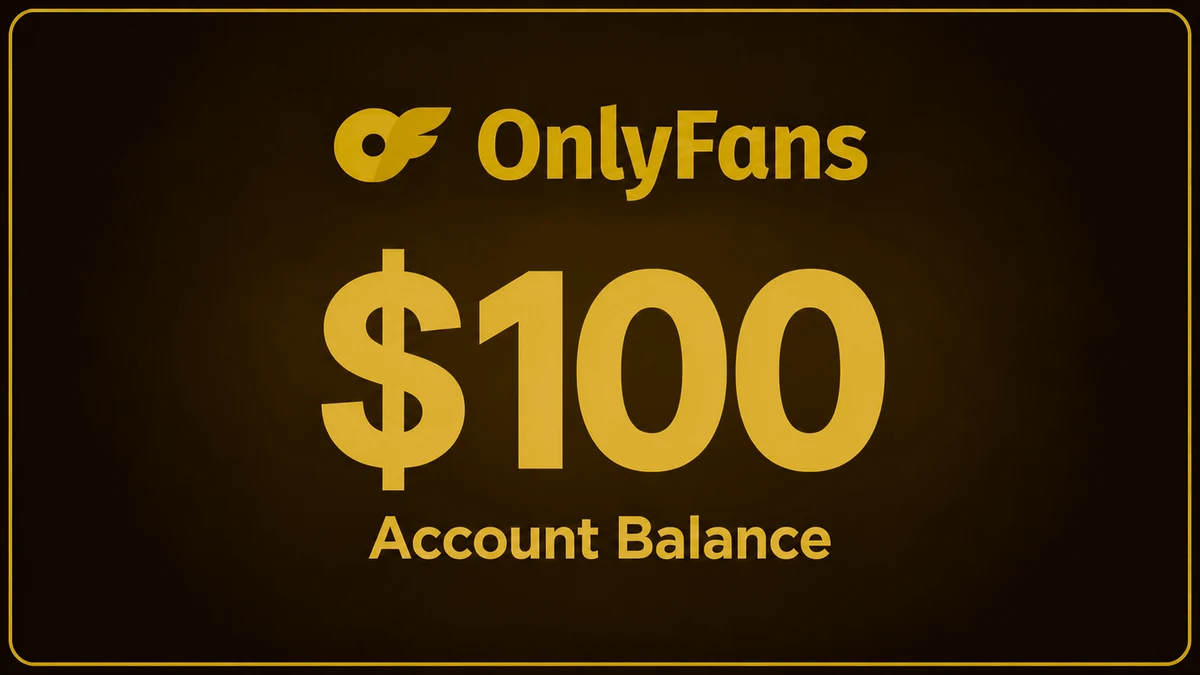 OnlyFans Balance $100